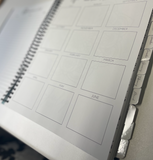 Free Shipping Printed Creamy School Counselor Planner 2024-2025 Size 9" X 11"