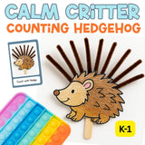 Calm Critters SEL Bundle | Coping Skills Crafts & Lesson Plans | Calm Corner Activities for Kids K-1 Counseling Resources