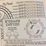 Printed & Shipped Social Emotional Daily Check in Journal with Growth Mindset (lower elementary)