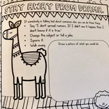 Printed & Shipped Social Emotional Daily Check in Journal with Growth Mindset (lower elementary)