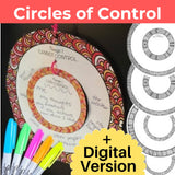 Circles of Control Anxiety Craft with Digital Version Included