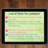 I Messages Interactive Lesson for Google Slides