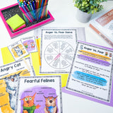 Small Group Counseling Bundle Grades 3rd-5th
