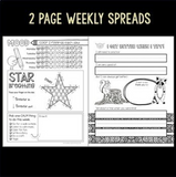 40 week Growth Mindset & Mindfulness Journal Grades 1-3 (digital file only)