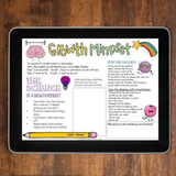 Growth Mindset Digital Lesson for Google Slides