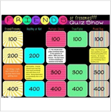 Healthy Friendships Game Show
