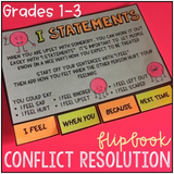 School Counselor Flip Book Bundle Grades 1-3