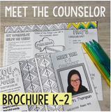 Meet the Counselor Brochure for K-2