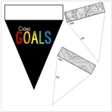 Goal Setting Banner Craftivity
