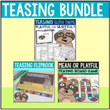 Teasing Flip Book, Presentation and Board Game