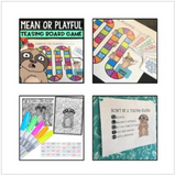 Teasing Flip Book, Presentation and Board Game