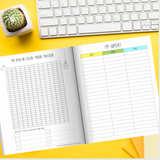 Printed Self Care Journal for Teachers