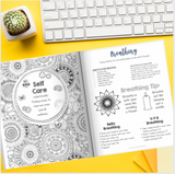 Printed Self Care Journal for Teachers