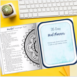 Printed Self Care Journal for Teachers