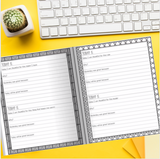 Printed Self Care Journal for Teachers