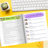 Printed Self Care Journal for Teachers