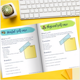 Printed Self Care Journal for Teachers