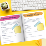 Printed Self Care Journal for Teachers