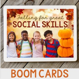 Social Emotional BOOM Cards Fall Themed Bundle