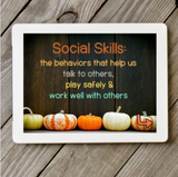 Social Emotional BOOM Cards Fall Themed Bundle