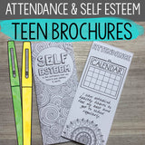Social Emotional Learning Brochures for Teens (Upper middle and High School)
