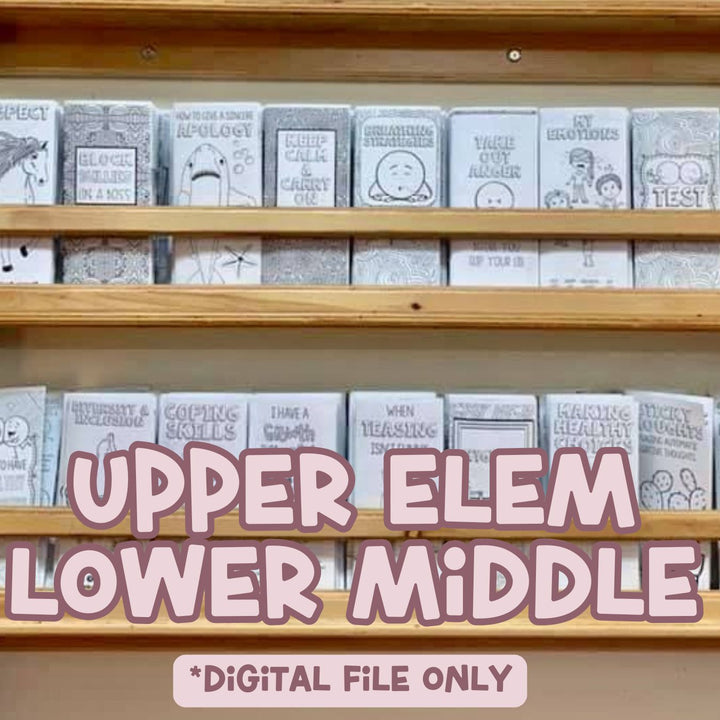 Social Emotional Learning Brochures Upper Elementary &amp; Lower Middle Digital Files