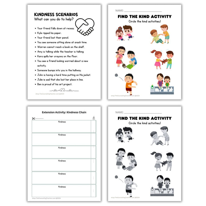 Kindness Lesson Plan and ASCA aligned Resource