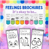 Emotions Brochures and Bulletin Board for School Counselors