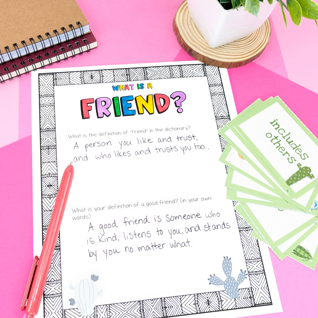 Llama-Themed Friendship Curriculum for Upper Elementary &amp; Middle School