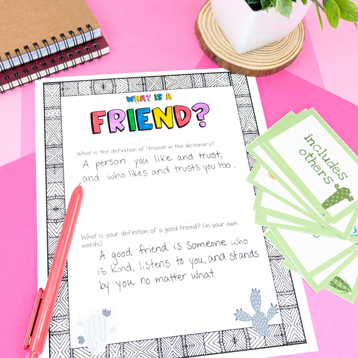 Llama-Themed Friendship Curriculum for Upper Elementary &amp; Middle School