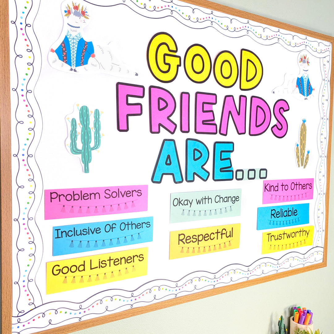 Llama-Themed Friendship Curriculum for Upper Elementary &amp; Middle School