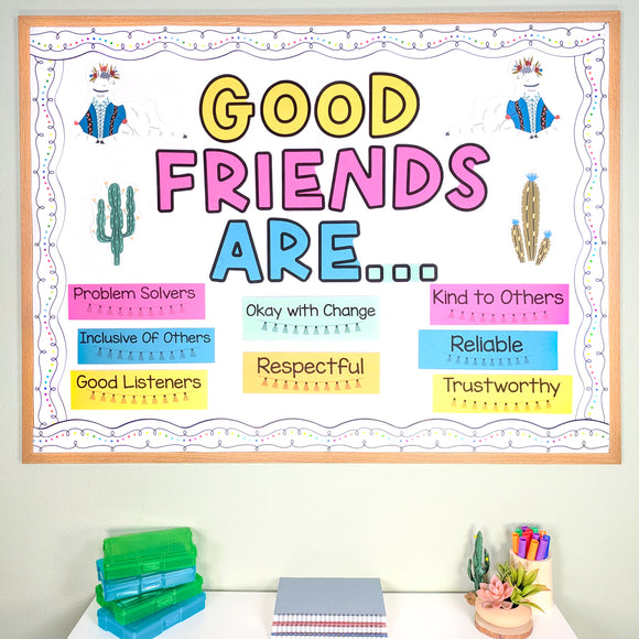 Llama-Themed Friendship Curriculum for Upper Elementary & Middle School
