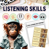 Whole Body Listening Lesson Plan and Activities for K-2