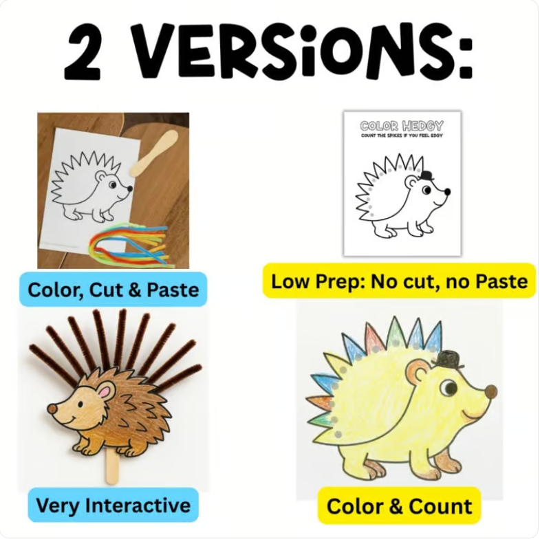 Calm Critters SEL Bundle | Coping Skills Crafts &amp; Lesson Plans | Calm Corner Activities for Kids K-1 Counseling Resources
