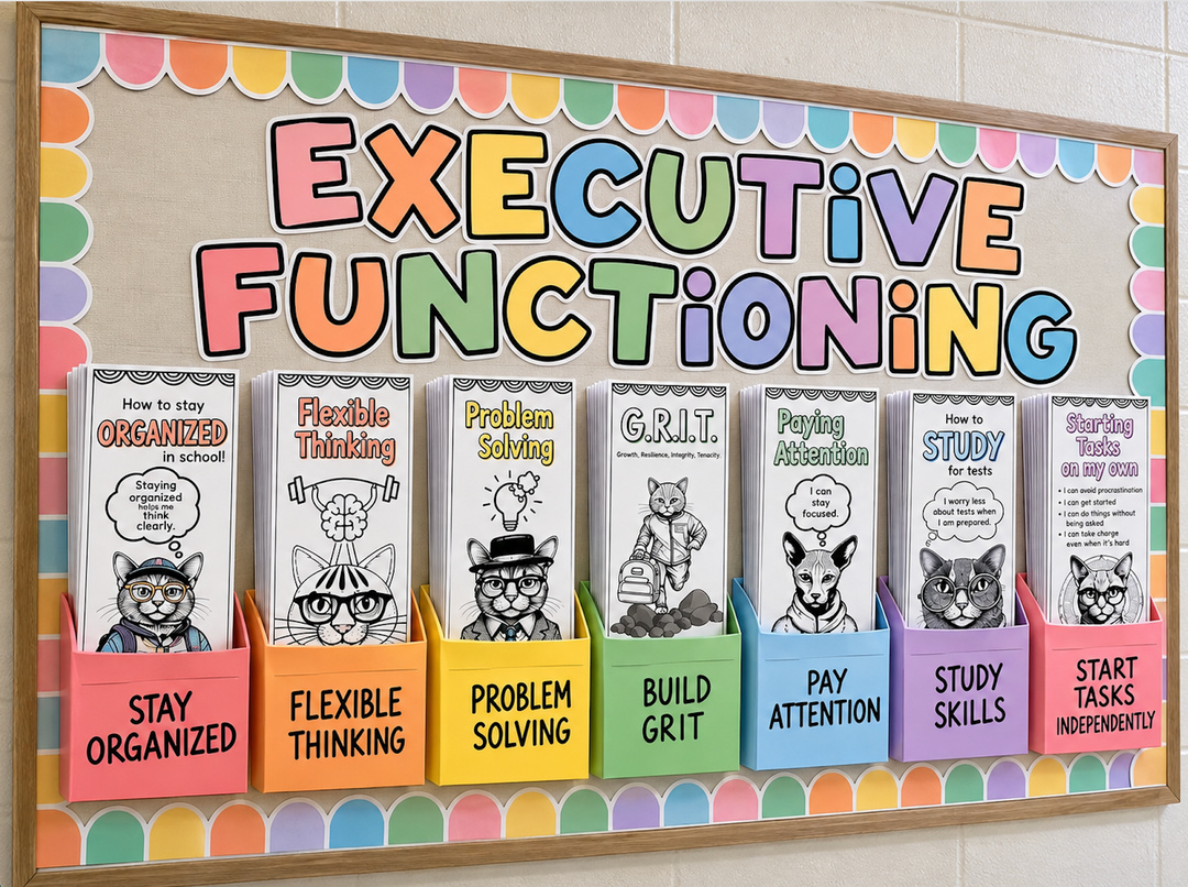 Executive Functioning Brochures 3rd - 5th grades