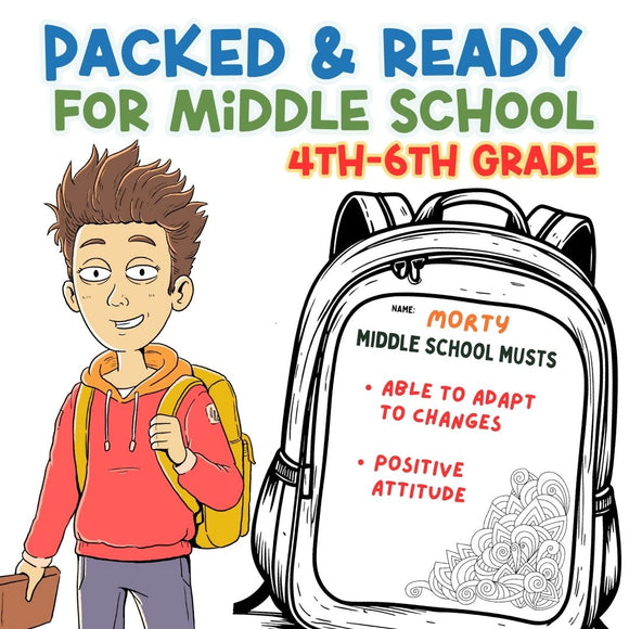 Middle School Readiness Lesson and Bulletin Board