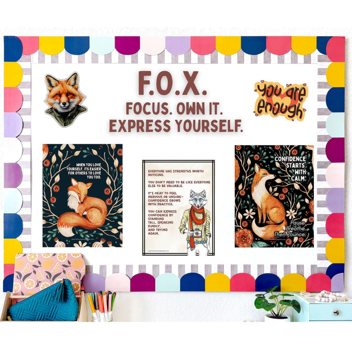 Confidence Lesson and Slideshow for Upper Elementary