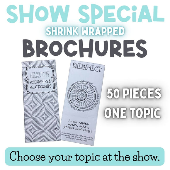 Pack of 50 Brochures (one topic)