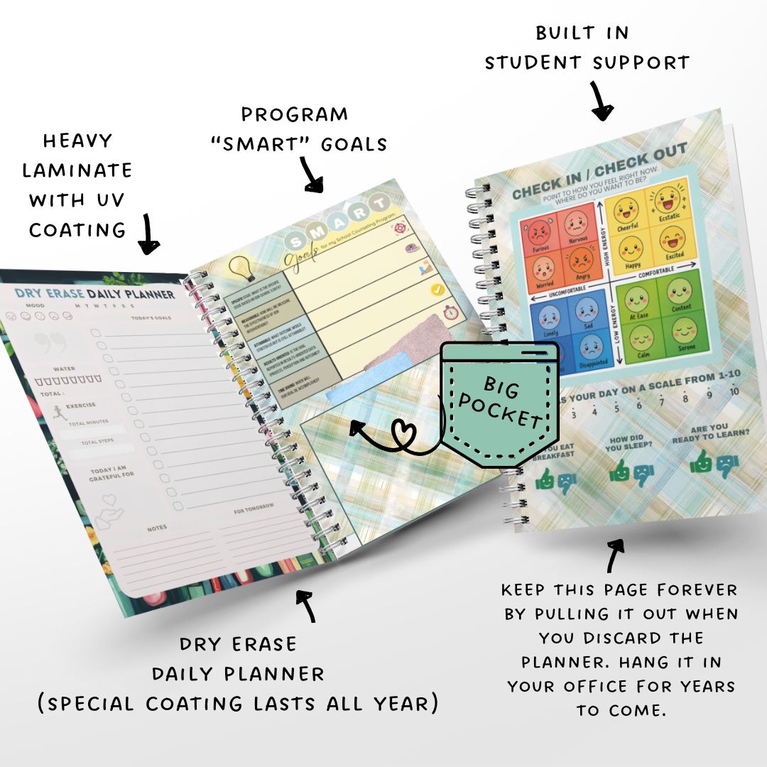 Counselor Planner 2026-2027 Linen