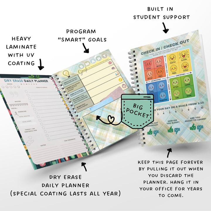 Counselor Planner 2026-2027 Linen