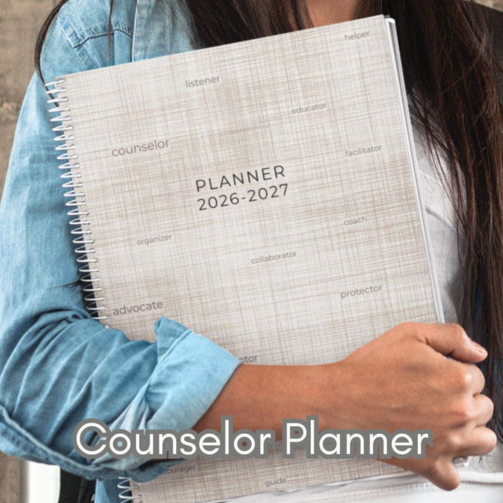 Counselor Planner 2026-2027 Linen