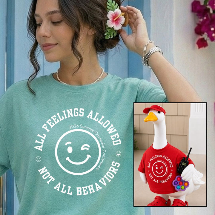 Official Shirt of 2026 Summer Counselor Conference -GOOSE Sizes TOO