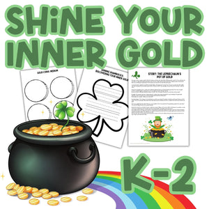 St. Patrick's Day SEL Activity: Shining Shamrocks - Discovering Your Inner Gold