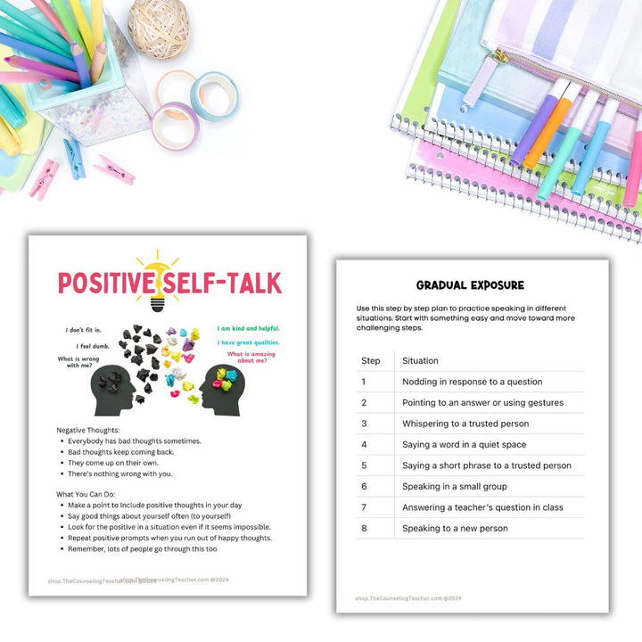 Selective Mutism Tier 3 Intervention with Individual Session Plans