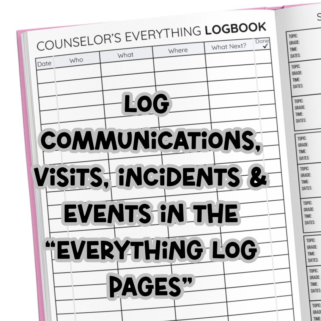 Counselor Planner 2026-2027 Linen