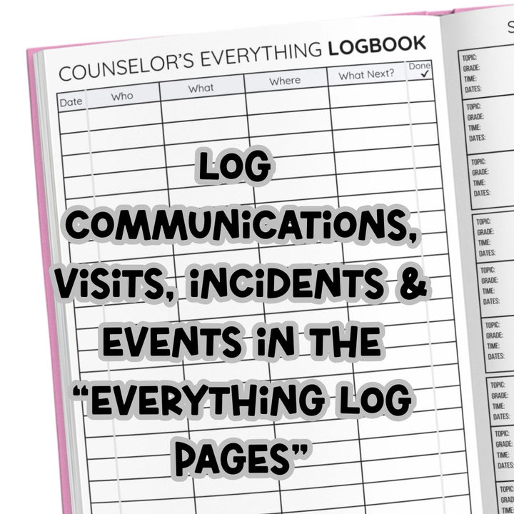 Counselor Planner 2026-2027 Linen