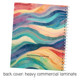 FREE Shipping Printed Color-Wave School Counselor Planner