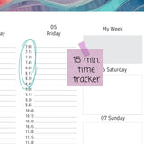 FREE Shipping Printed Color-Wave School Counselor Planner
