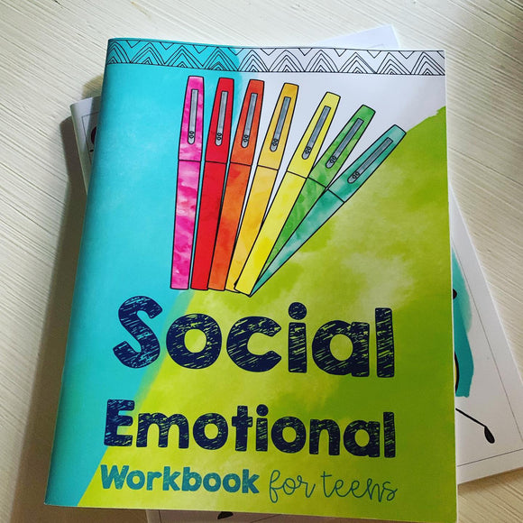 Printed Social Emotional Workbook (Teen Version)