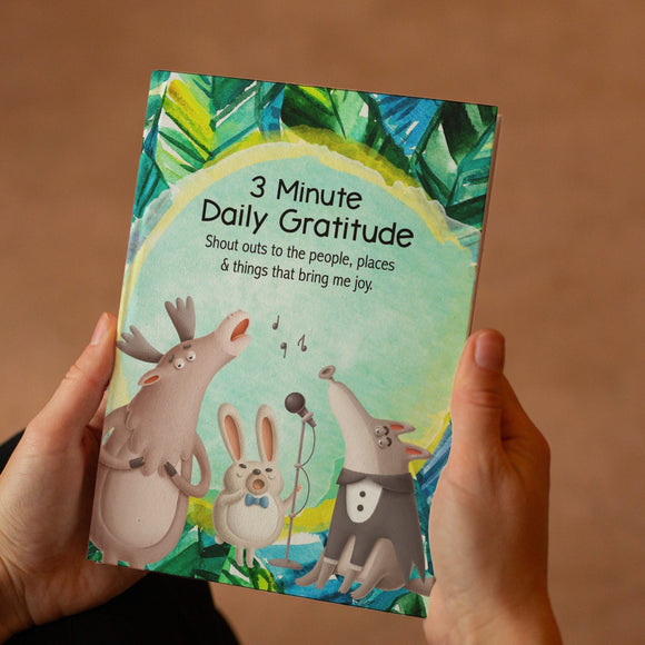 3 Minute Daily Gratitude Journal for Kids